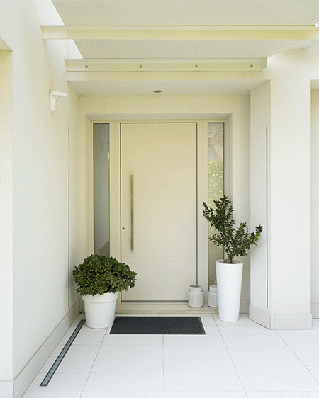 portone-di-casa-di-design Una casa da sogno - Nuova Comes casa da sogno a Senigallia