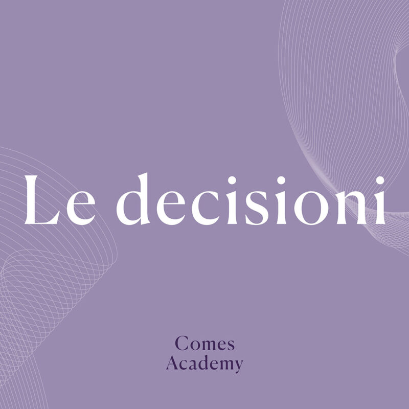 Le decisioni - Nuova Comes