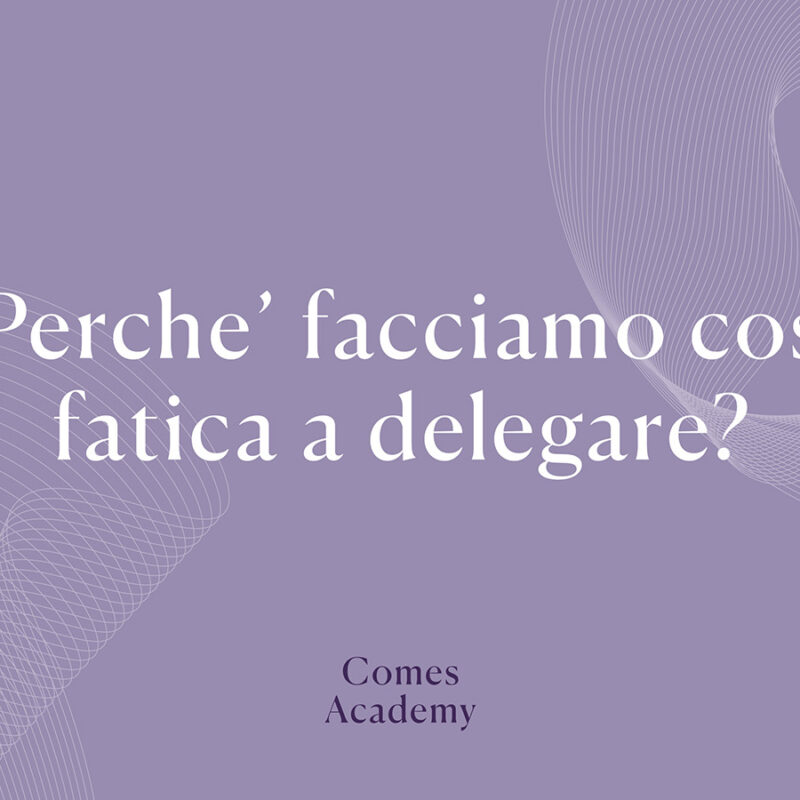 Perchè facciamo così fatica e delegare? Scoprilo nel blog